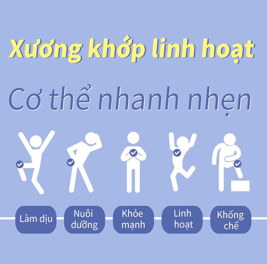 được chuyên gia dinh dưỡng giới thiệu, bảo vệ xương khớp từ bên trong và bên ngoài, lựa chọn hàng đầu của bạn